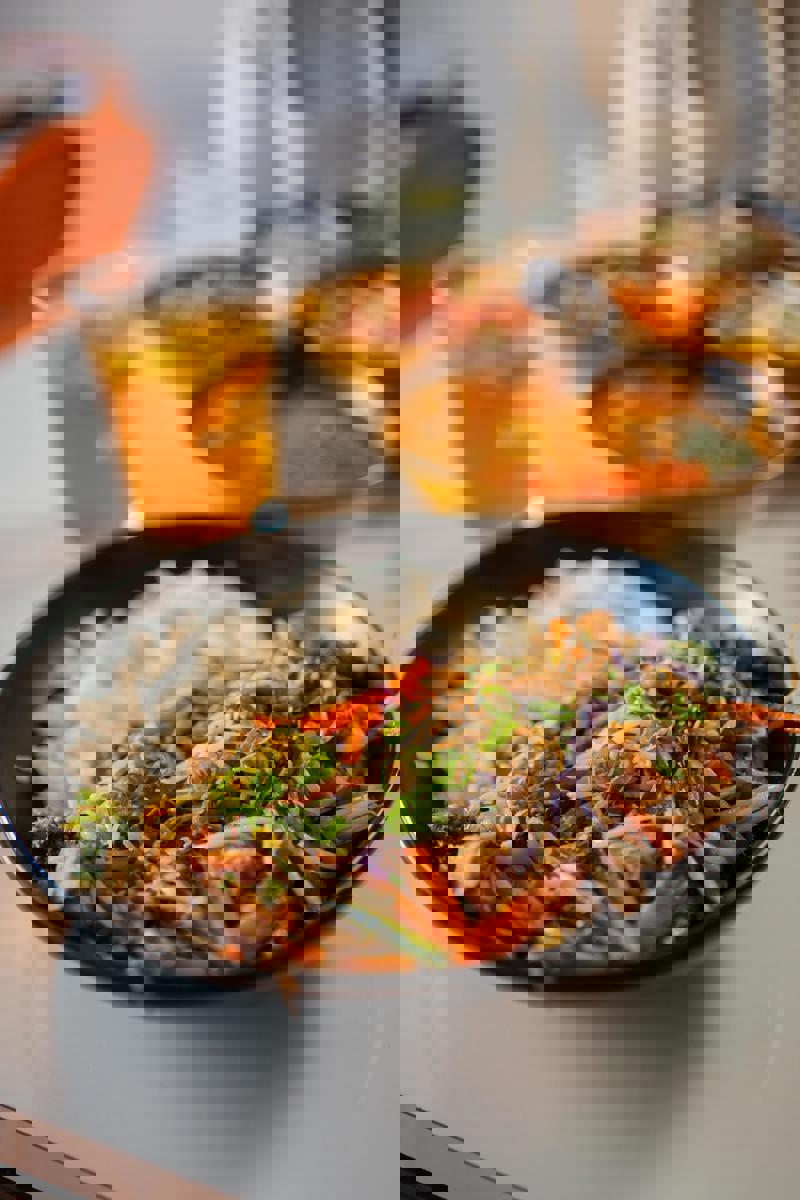 CHOP SUEY POLLO