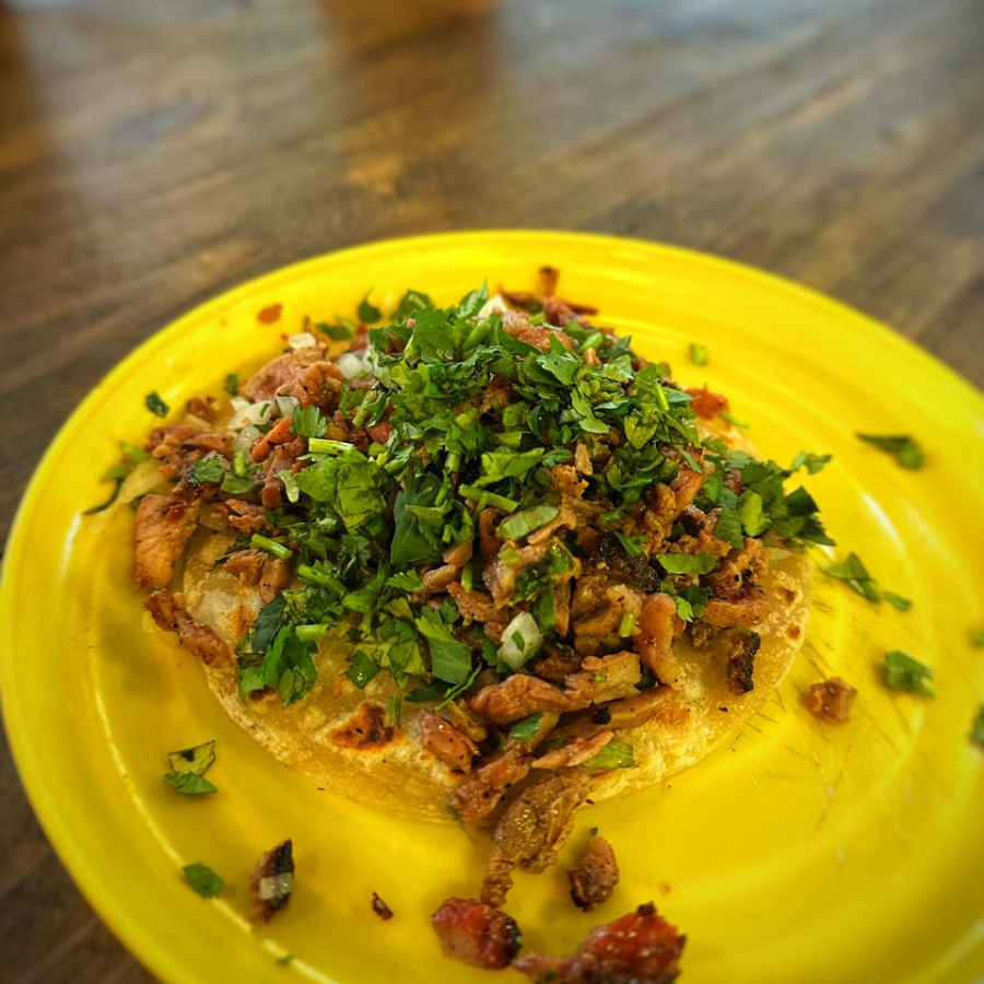 Taco Bistec Marinado Harina