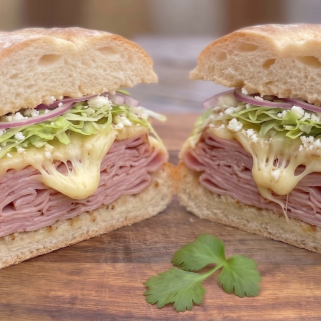 Super Torta Gigante de Jamón con Quesillo
