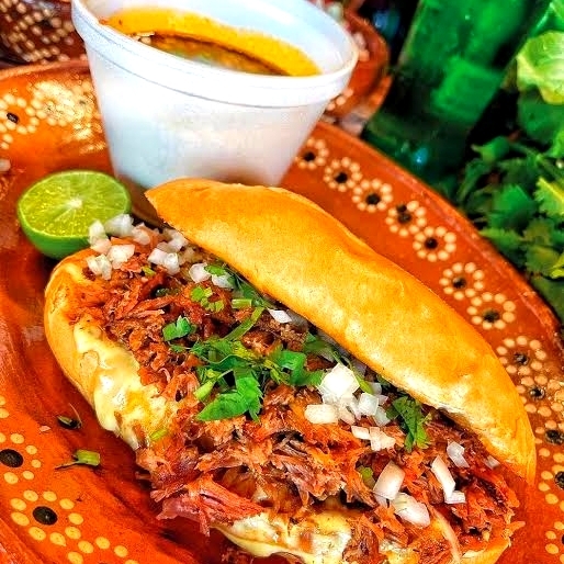 Torta de Birria