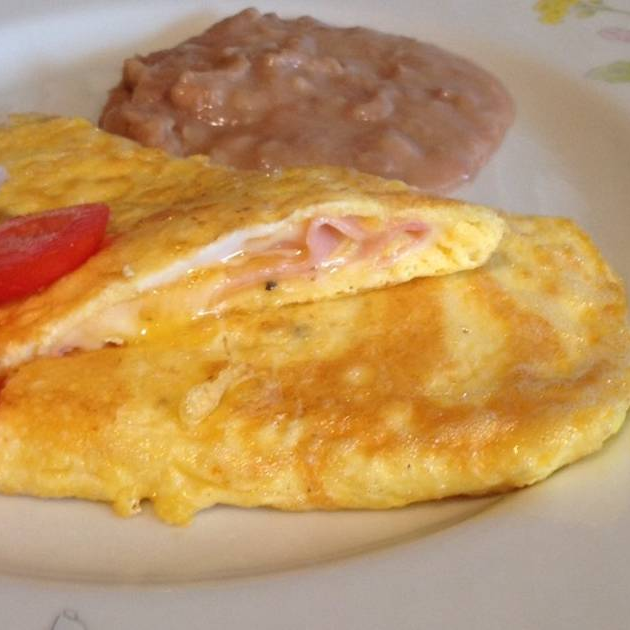 Omelet de Jamón con Queso