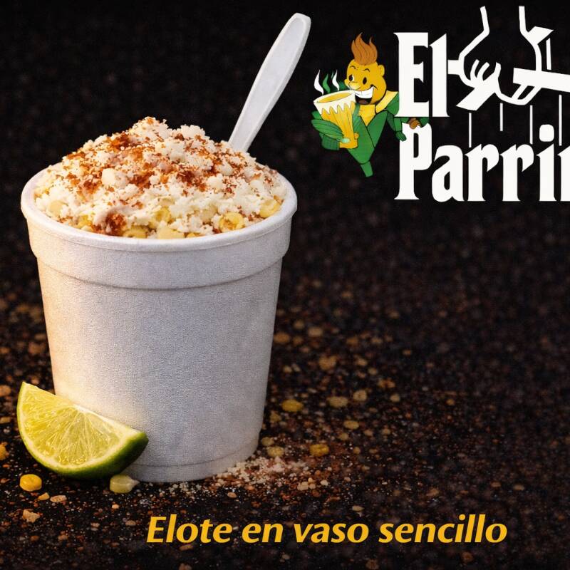 Vaso de Elote Sencillo