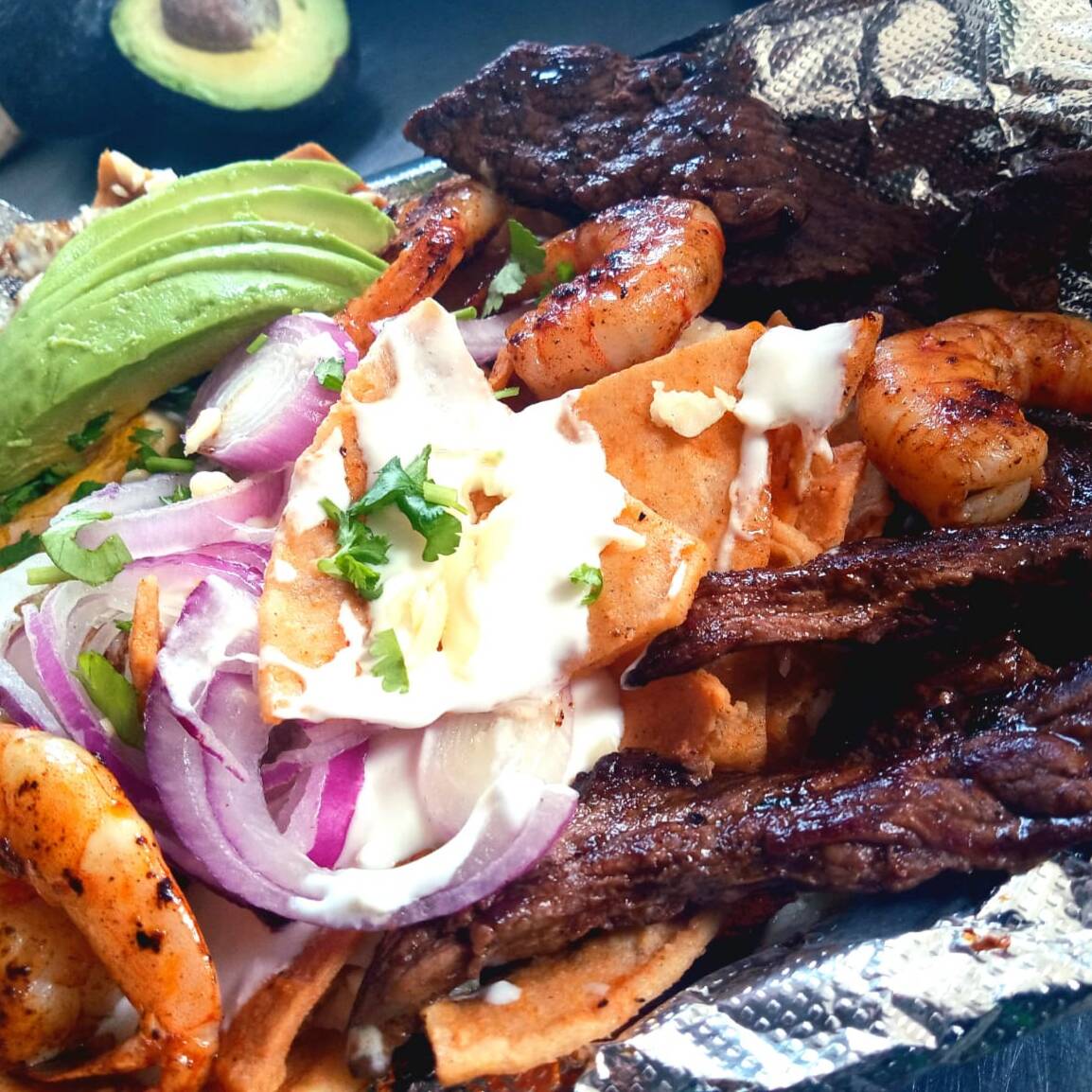 Chilaquiles Con Birria