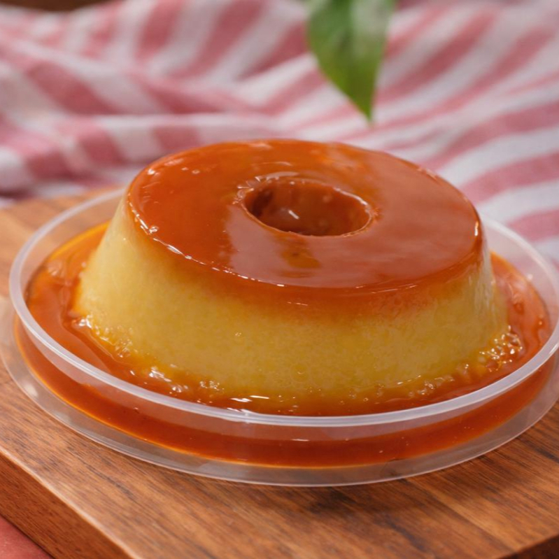 Mini Pudim de leite, 130g aproximadamente!! (Foto real do nosso produto)