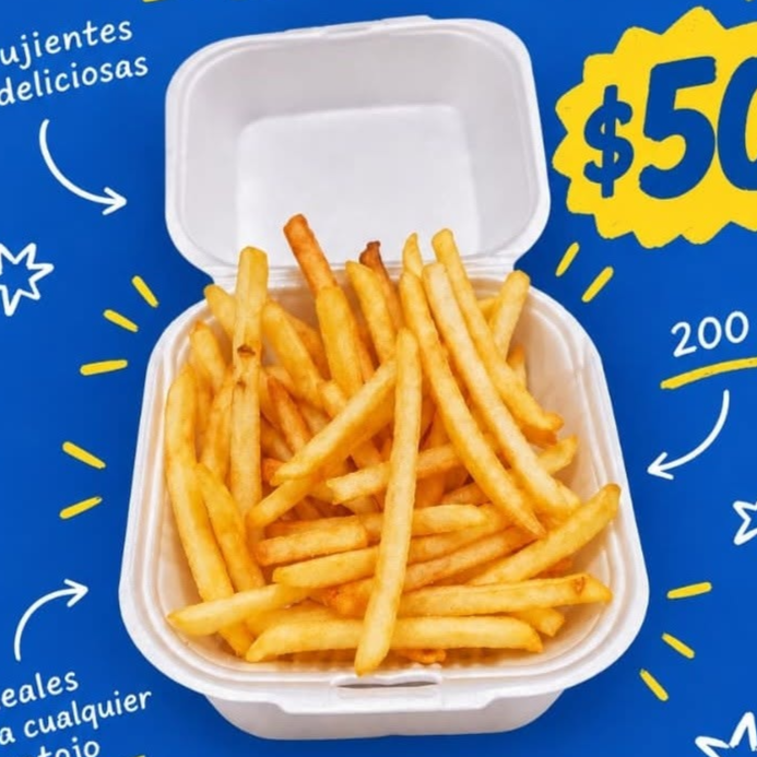 Orden De Papas Fritas 250 G