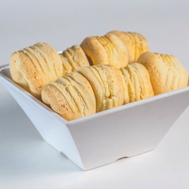 Nada melhor que o gostinho tradicional e delícioso do biscoito de queijo.