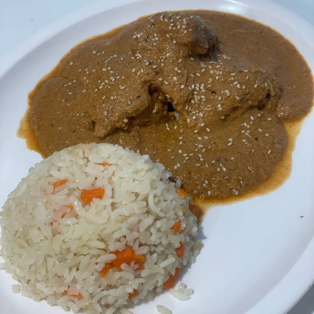 Pipian Rojo con carne de puerco