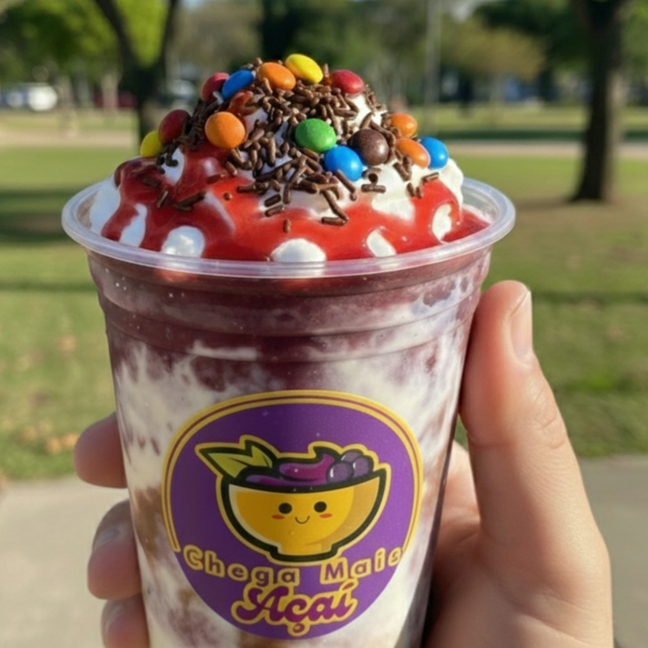 Experimente nosso delicioso açaí com com um maravilho e cremoso Chantilly + leite em pó e leite condensado delicioso. Obs: Não enviamos os acompanhamentos separados. Obs: Foto ilustrativa. #acai #acainutella #Nutella #Ninho #chantilly #acaichantilly