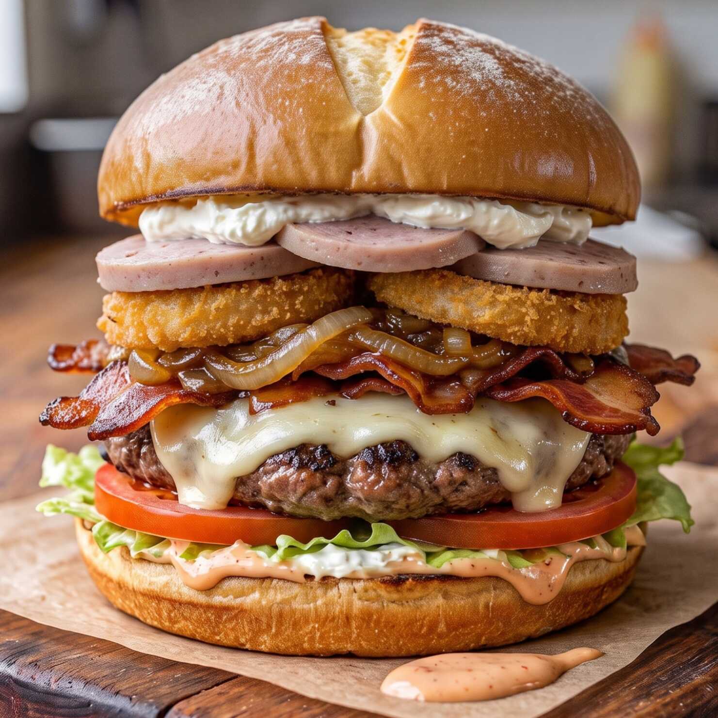 Premium Big Burger