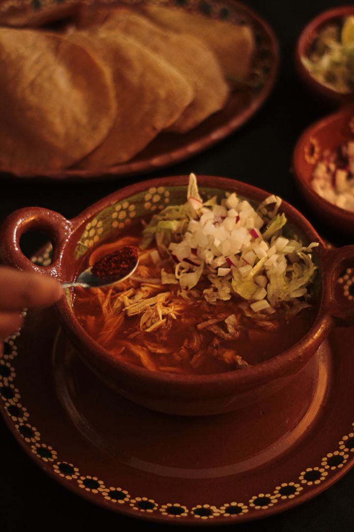 Pozole (500 Ml) + Bebida