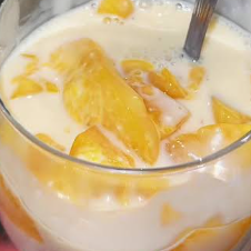 Duraznos con Crema Grande