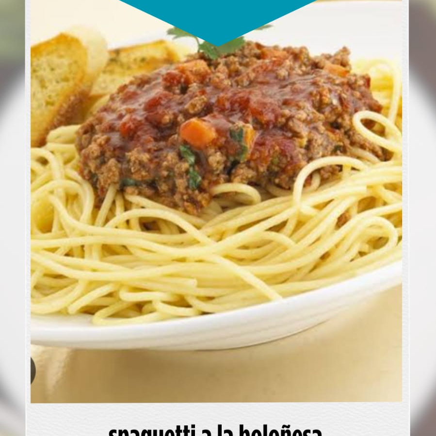 Spaghetti a la Bolognesa