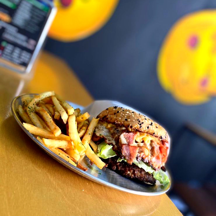 Hamburguesa de Tocino