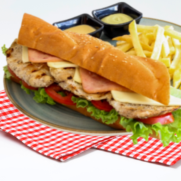 Sándwich Pernil de cerdo