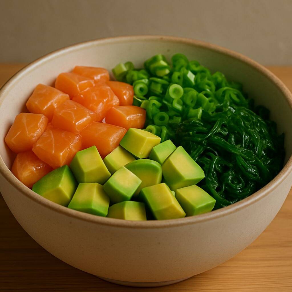 Poke Salmon