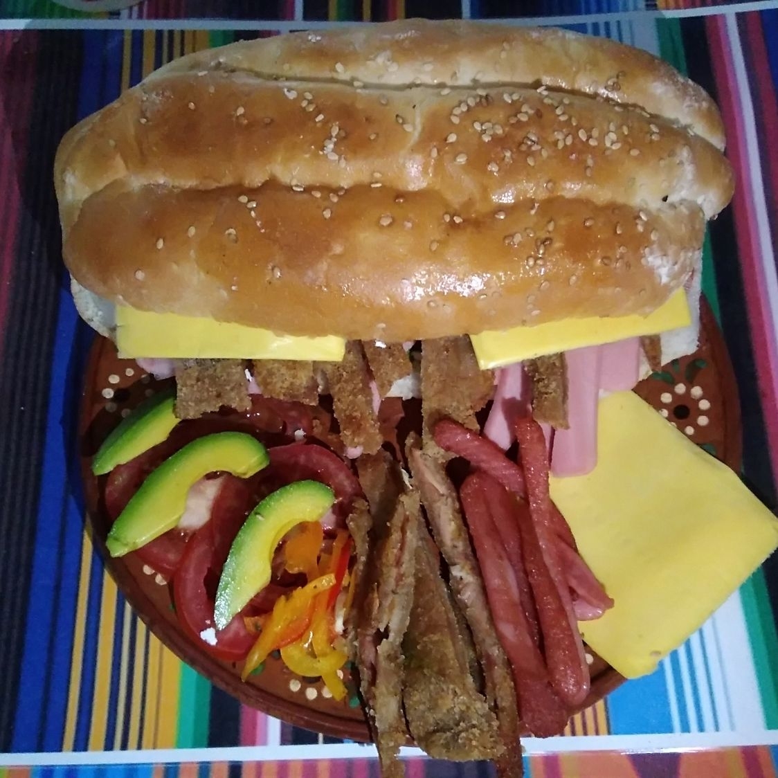 🔥🍅🥑Torta Grande Volcan🥑🍅🔥