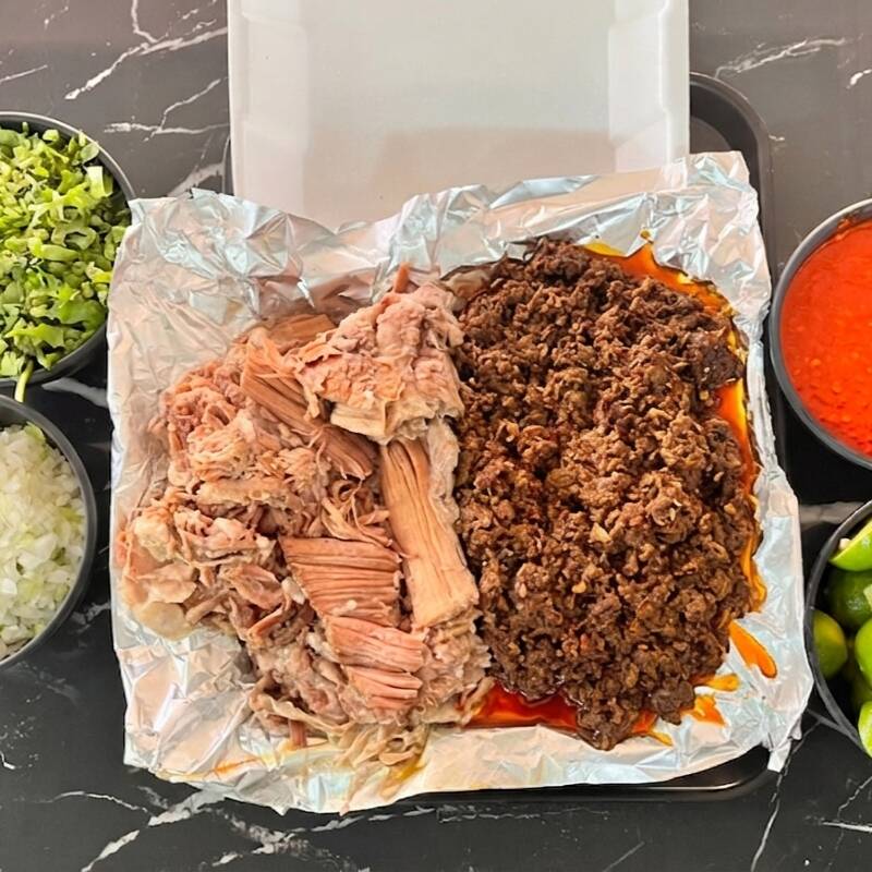 1/2 BARBACOA + 1/2 MONTALAYO