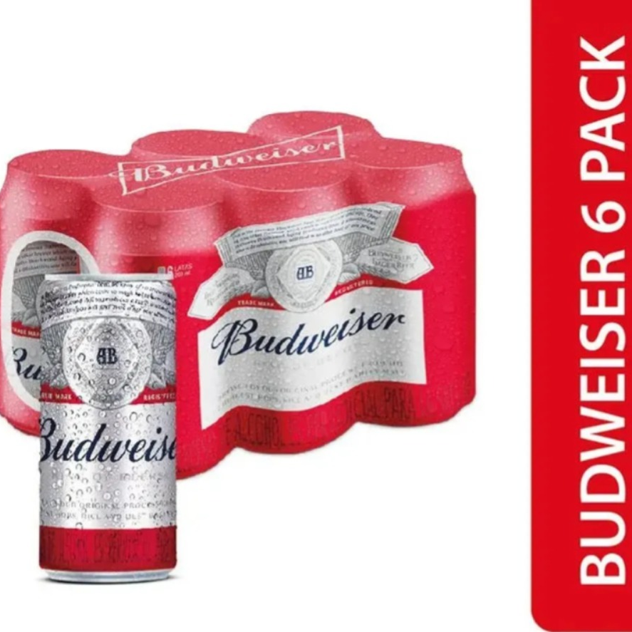 Budweiser lata Sixpack