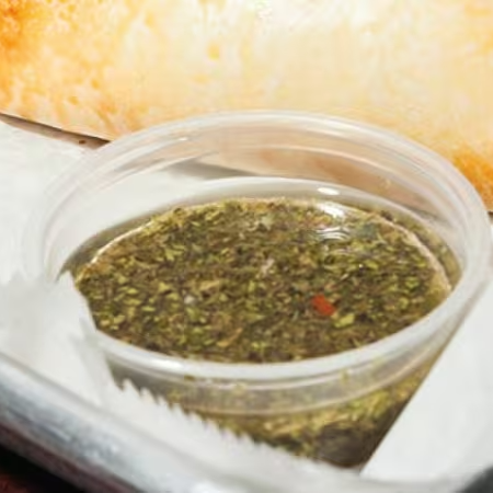 70g aproximadamente do nosso caseiro molho chimichurri