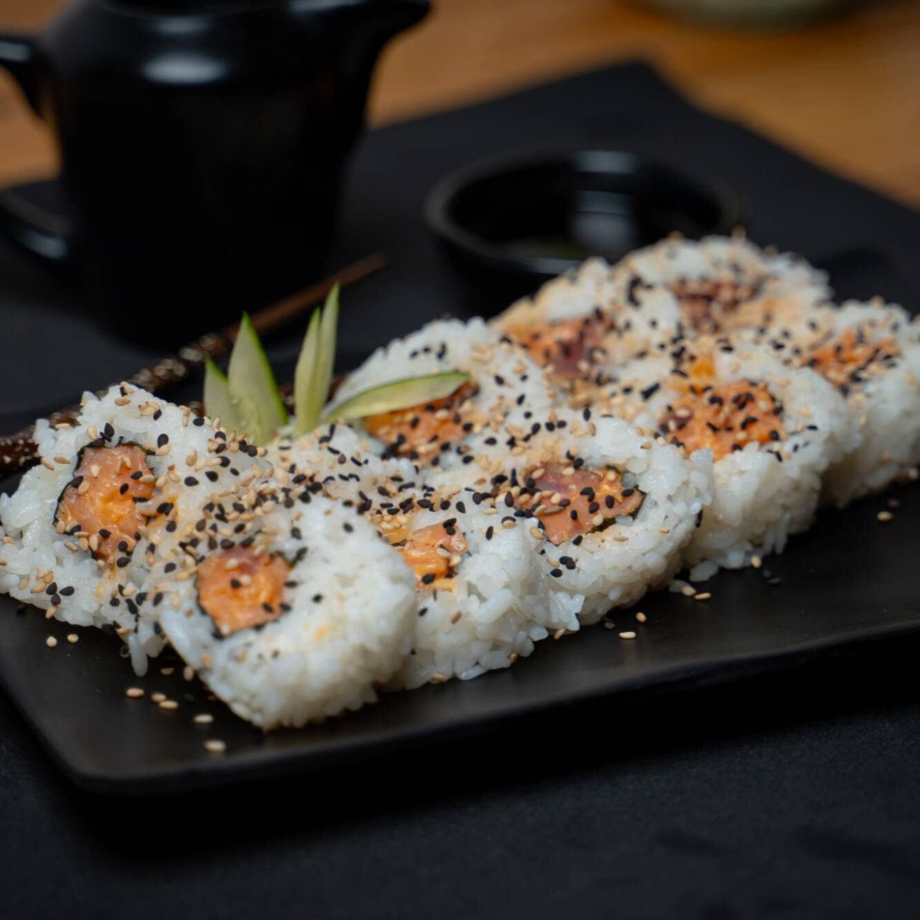 Rollo Spicy Salmón