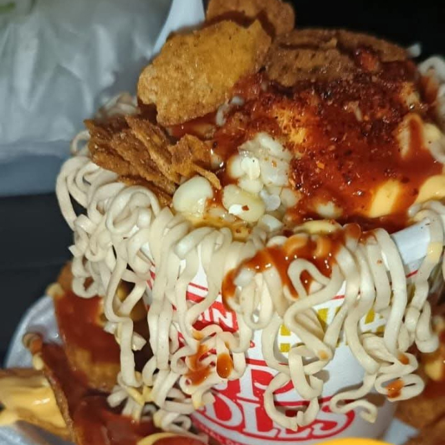 Sopa Nissin Preparada