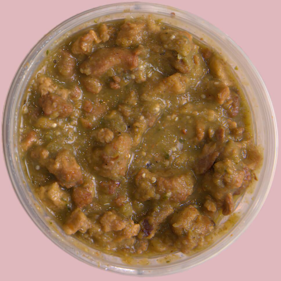 Chicharrón En Salsa Verde (1/2 LT)