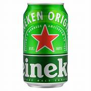 Cerveja Heineken lata 350ml, gelada e pronta para consumo. Sabor marcante, refrescante e qualidade premium.