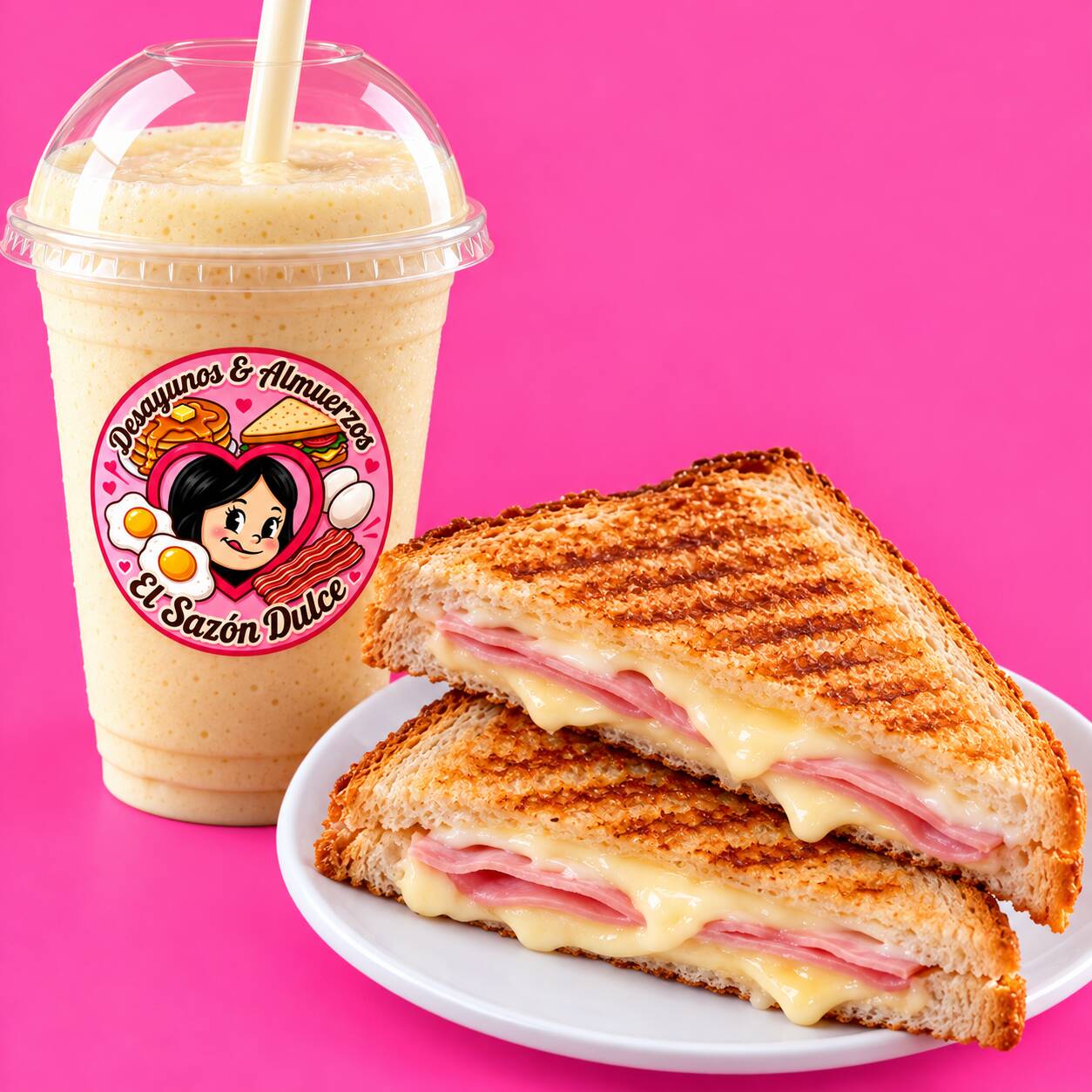 Sándwich Sencillo + Licuado