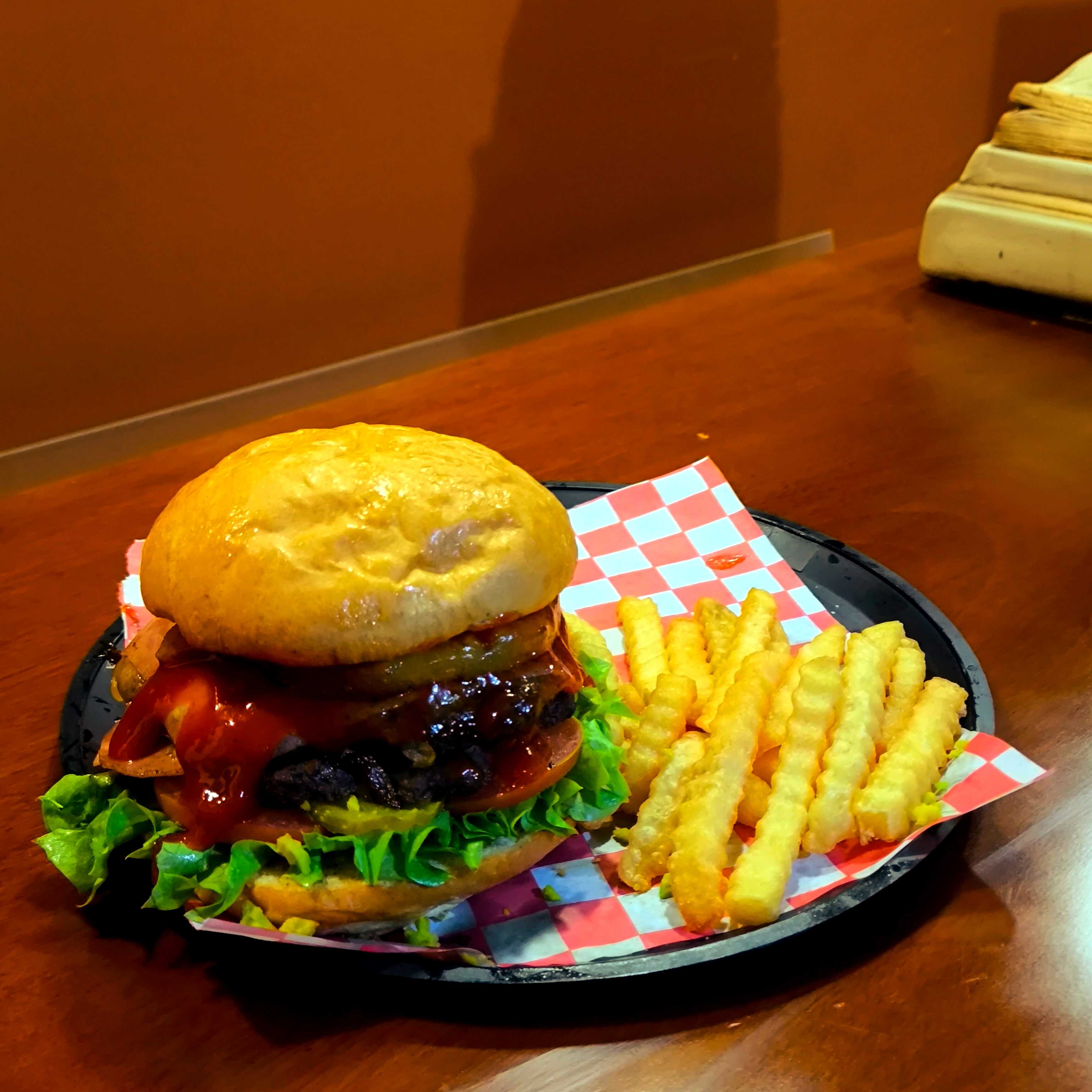 HAMBURGUESA BBQ