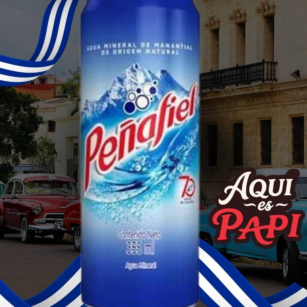 Agua mineral lata 355ml