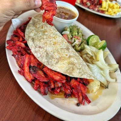 TACO DE HARINA DE TROMPO