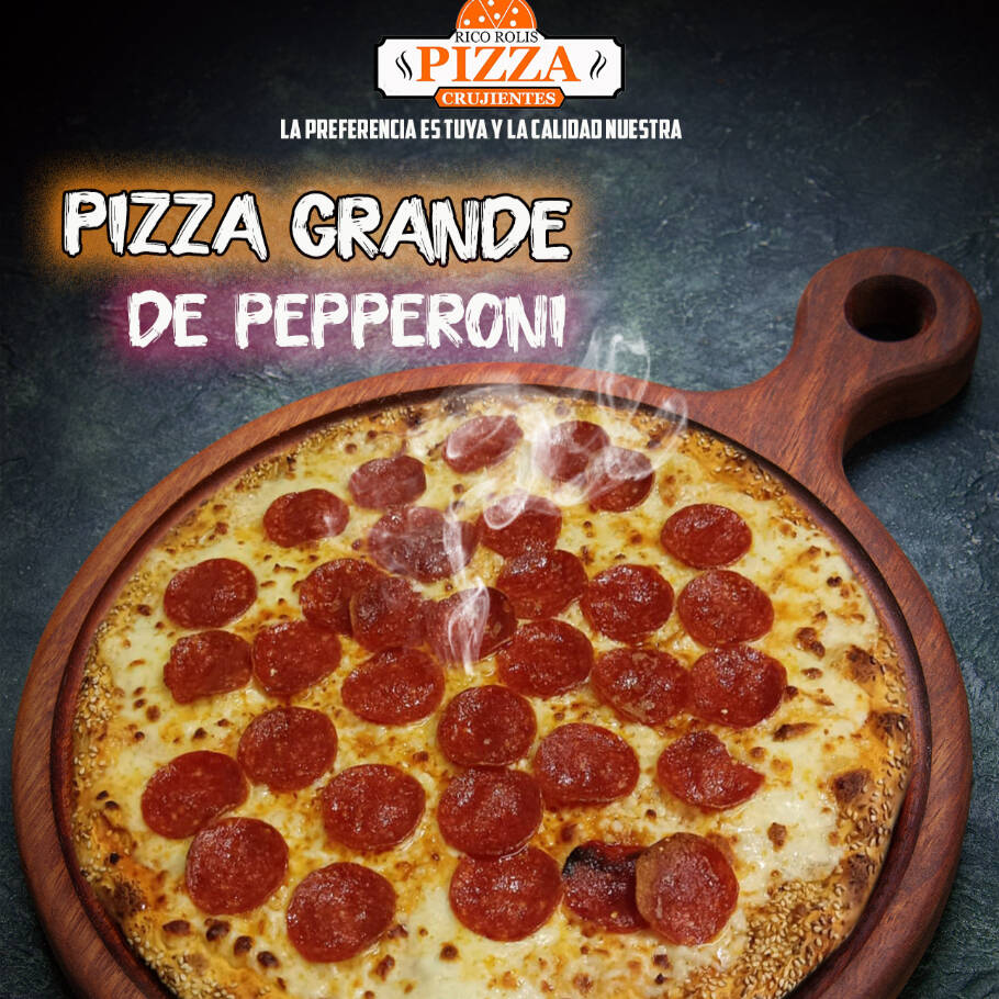 Pizza Grande de Pepperoni