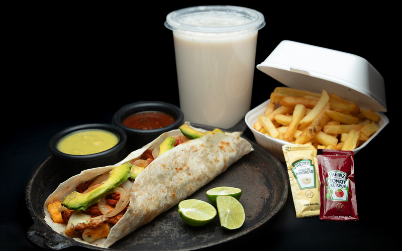 COMBO GUSANO PAPAS Y AGUA