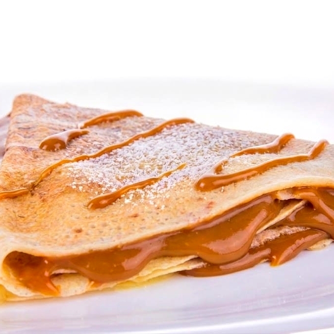 Crepa Dulce Sencilla Cajeta