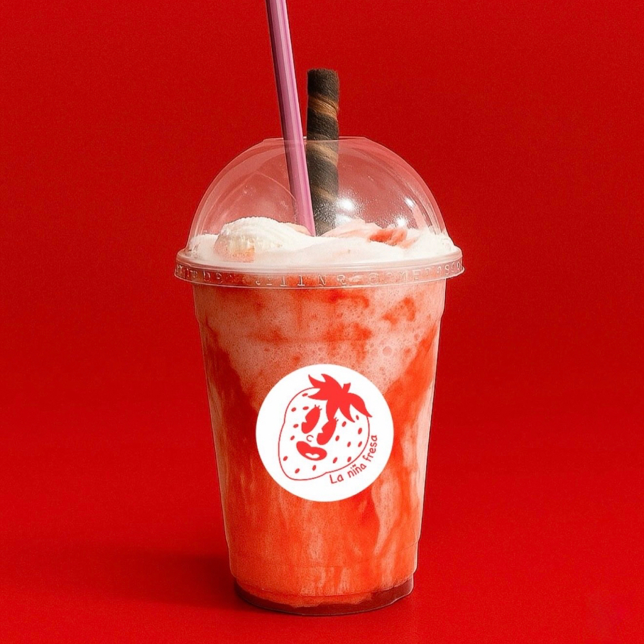 Frappé de Fresa