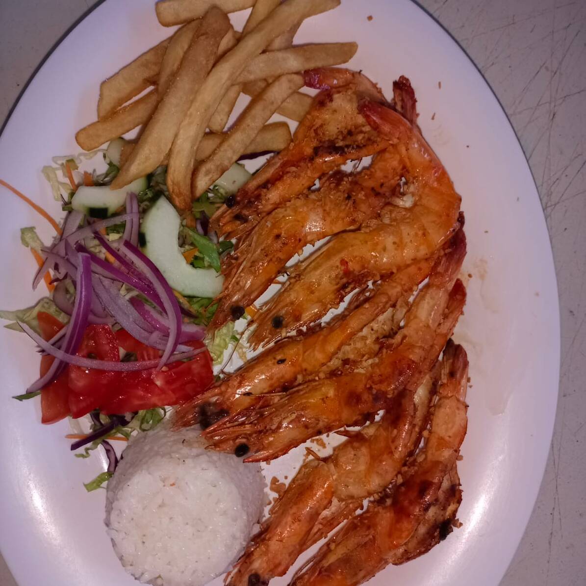Camarones al Mojo de Ajo