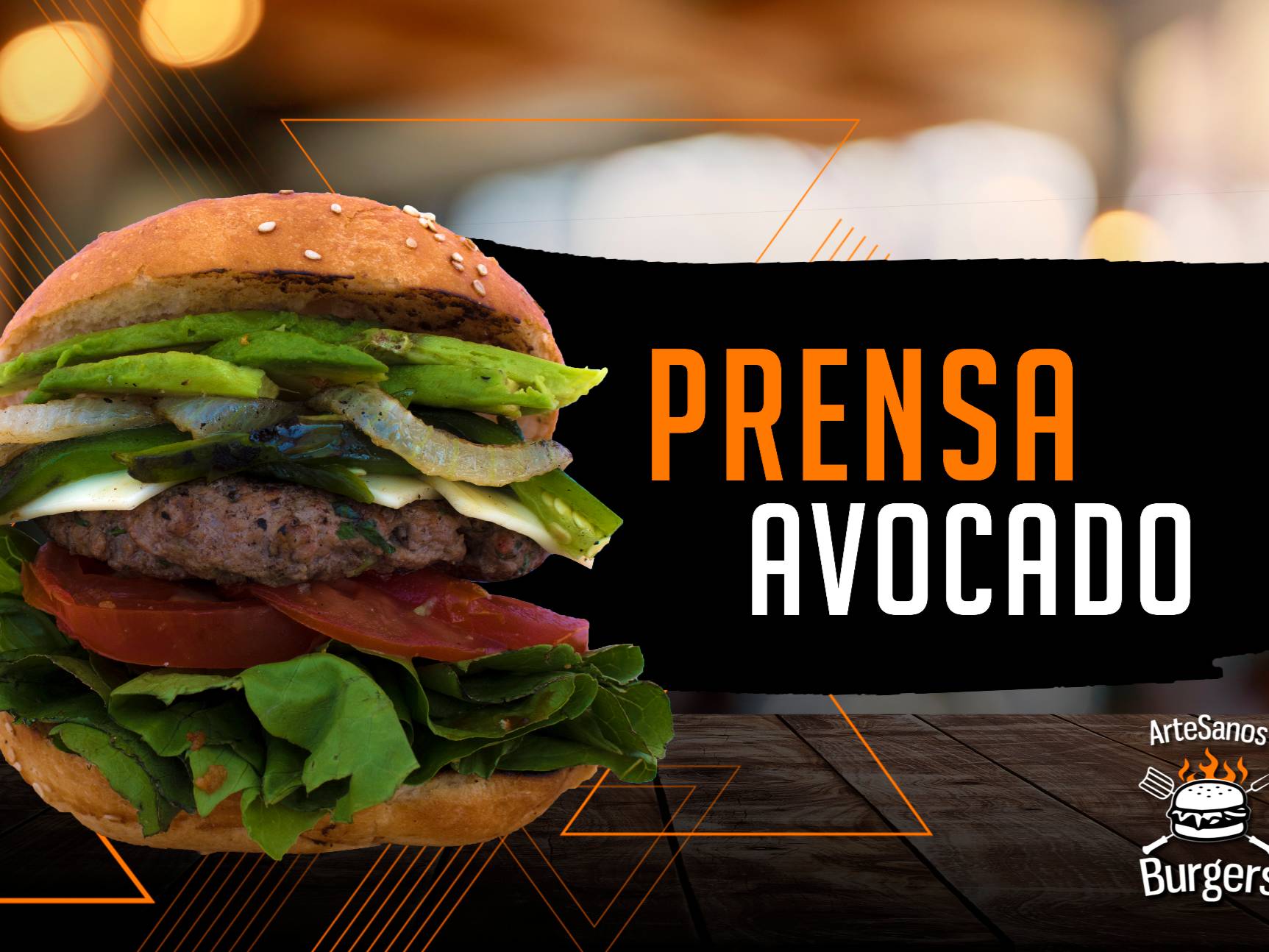 Prensavocado Burger