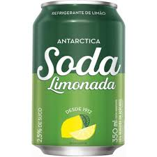 Refrigerante em garrafa soda Limonada Antarctica 200ml