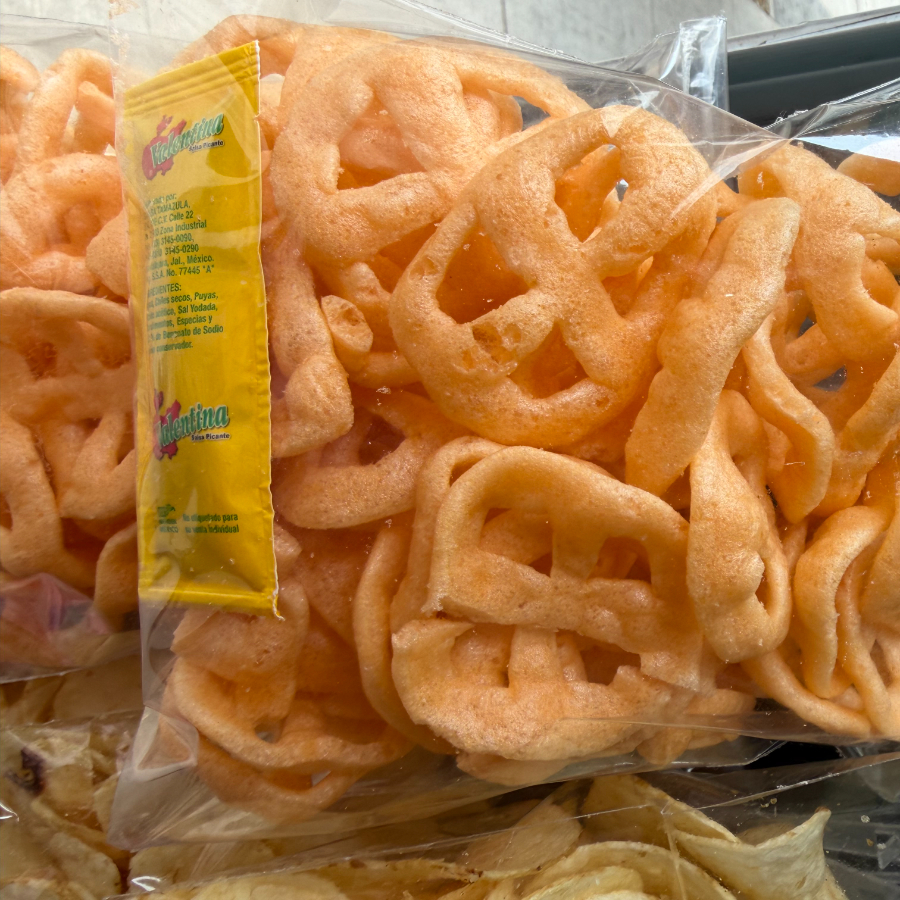 Botana Churritos Con Salsa