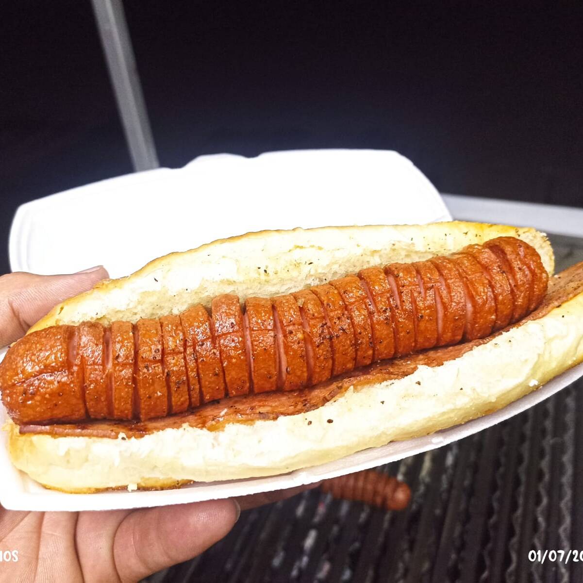 Hot Dog de Pavo JUMBO (Asado)