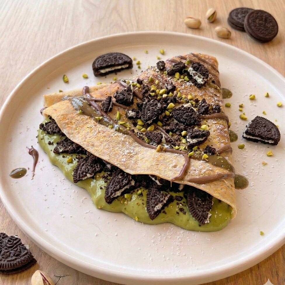 Crepe PISTACHO + OREO