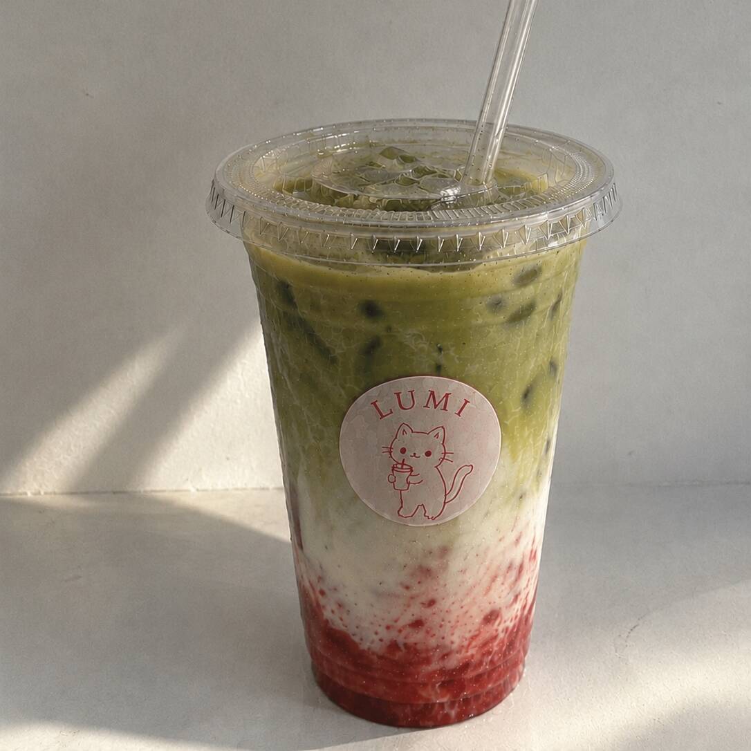 16OZ Strawberry Matcha (cold Foam)