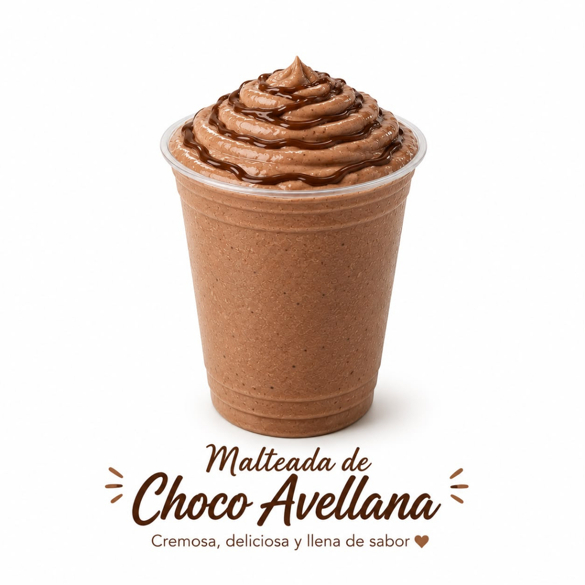 Malteada Sabor Choco-Avellana(imagen Ilustrativa
