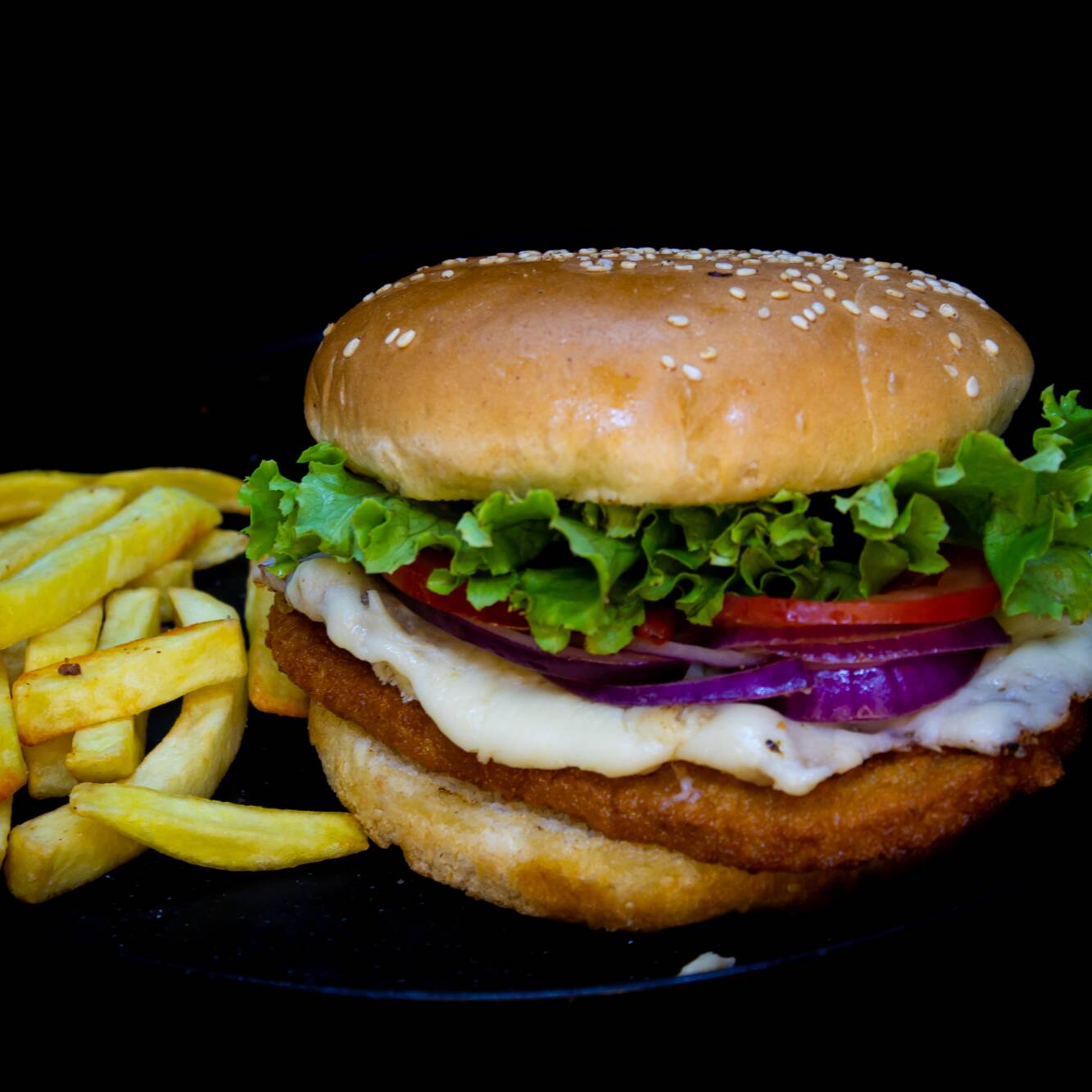 HAMBURGUESA DE POLLO