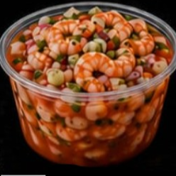 1/2 Litro Ceviche con Camarón