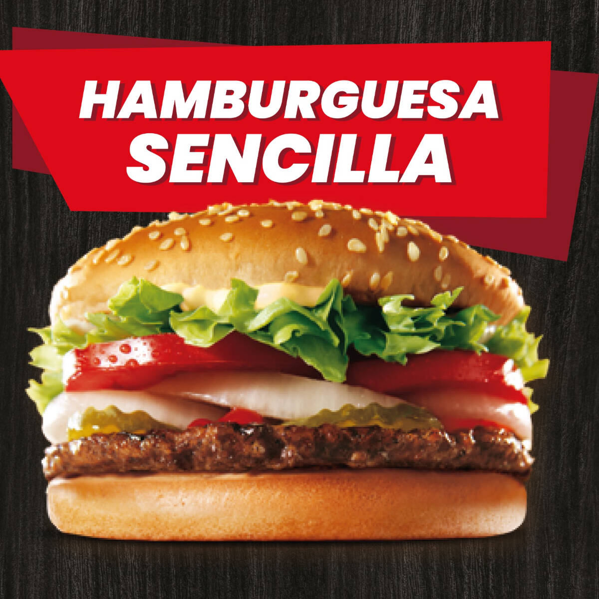 Hamburguesa Sencilla
