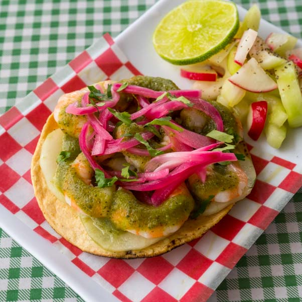 Tostada de Aguachile