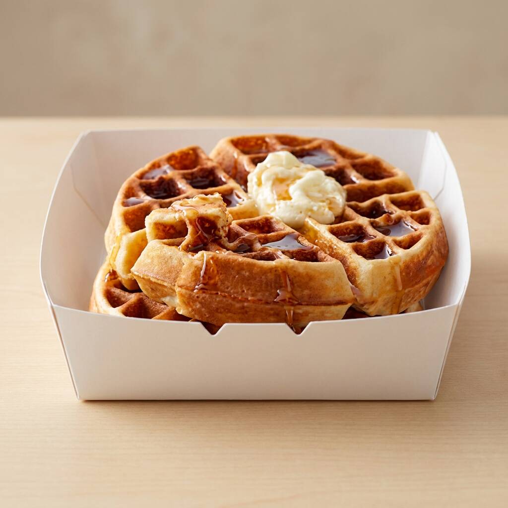 Waffle sencillo