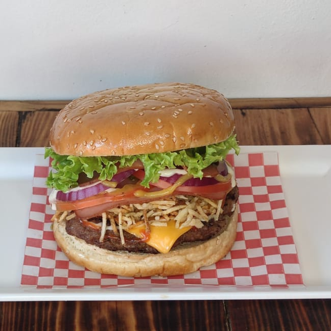 Hamburguesa Maxi Jamón