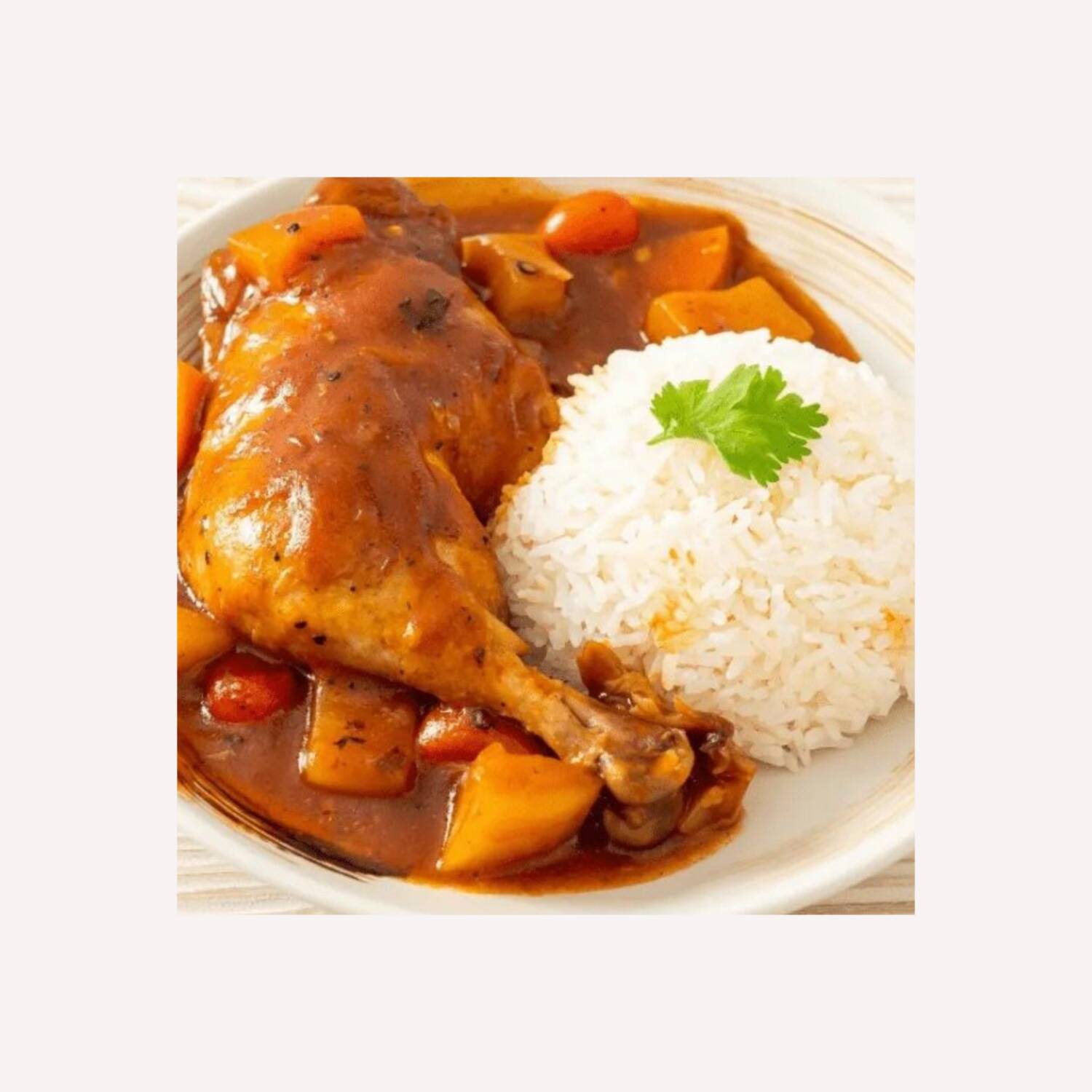 Comida de Pollo Entomatado